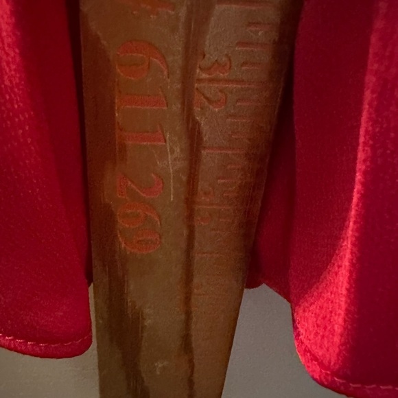 LUCY PARIS L pleated Pink smooth midi polyester woman quiet luxury trendy skirt - Picture 6 of 10